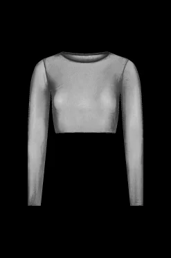 GIGI C Caroline Mesh Crop Top| Coverups|Matching Sets