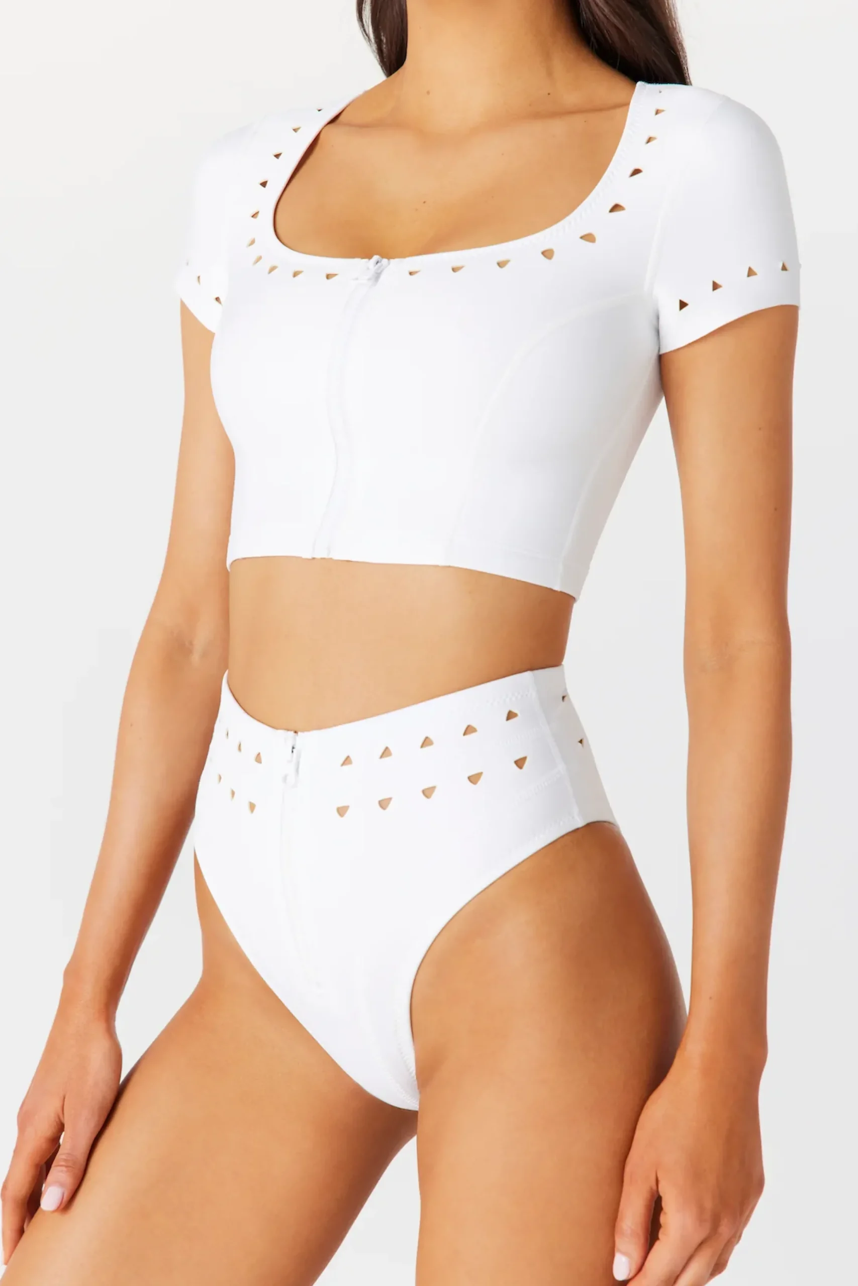 GIGI C Jennifer Crop Top| Matching Sets|Swim Tops