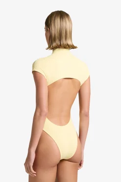 GIGI C Lilith Snakeskin Surfsuit| Surf|One Pieces