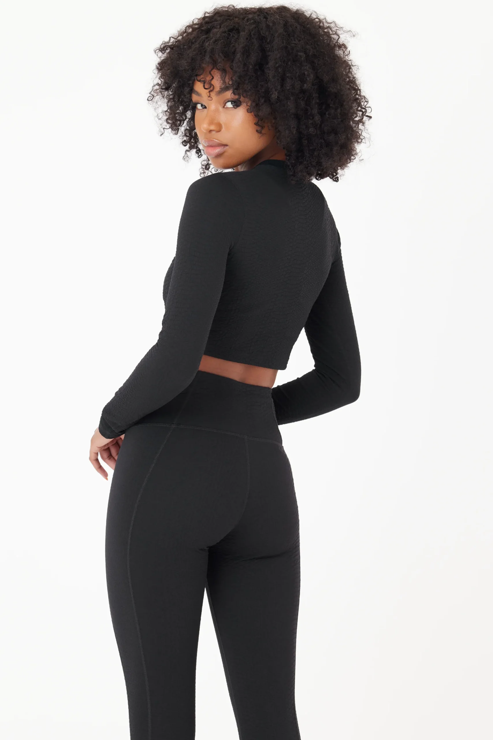 GIGI C Quinn Snakeskin Top| Matching Sets|Sport Tops